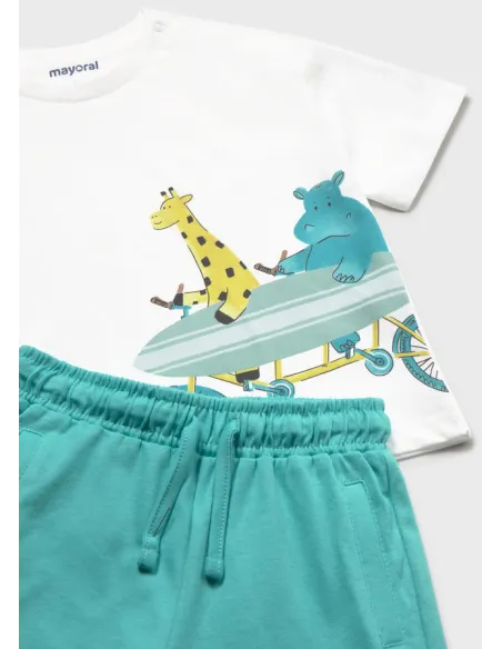 Conj. punto "friends" - Turquesa  