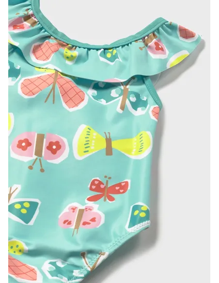 Bañador estampado - Turquesa  