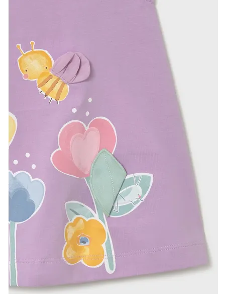 Vestido grafica - Lilac     