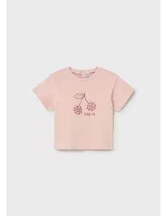 Camiseta m/c basica - Peonia    