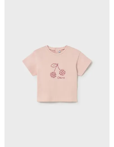 Camiseta m/c basica - Peonia    