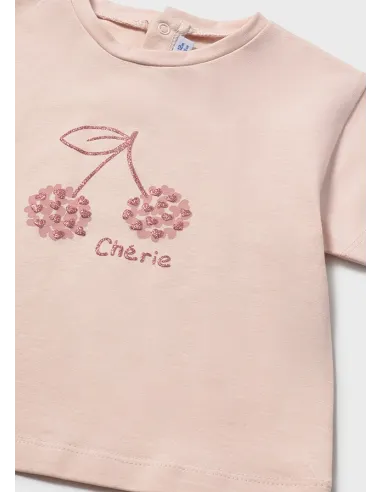 Camiseta m/c basica - Peonia    