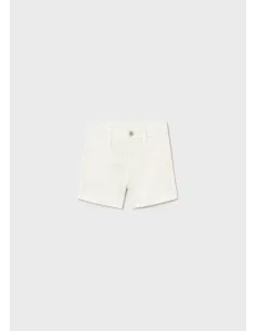 Bermuda chino sarga basica - Nata      