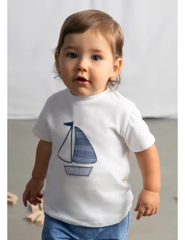 Camiseta m/c vestir - Blanco    