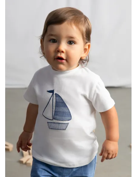 Camiseta m/c vestir - Blanco    