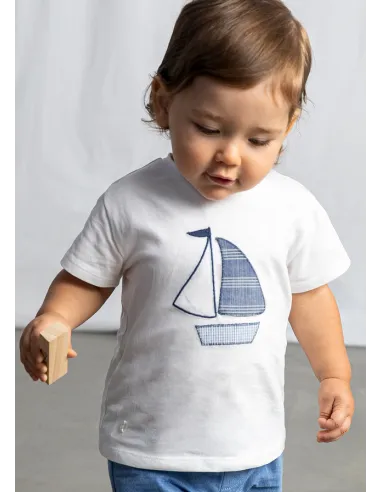 Camiseta m/c vestir - Blanco    