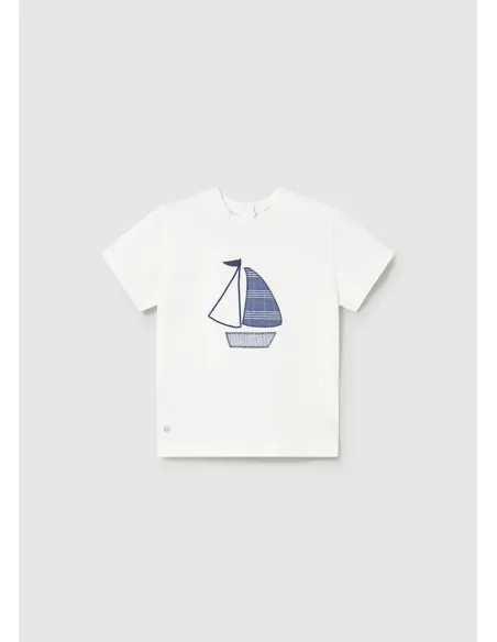 Camiseta m/c vestir - Blanco    