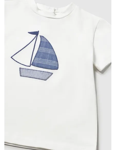 Camiseta m/c vestir - Blanco    