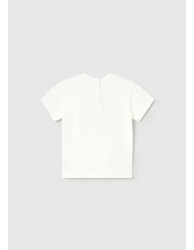 Camiseta m/c vestir - Nata      