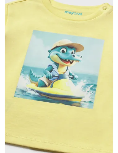 Camiseta m/c moto acuatica - Lemon     