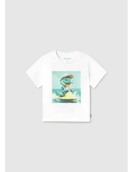 Camiseta m/c moto acuatica - Blanco    