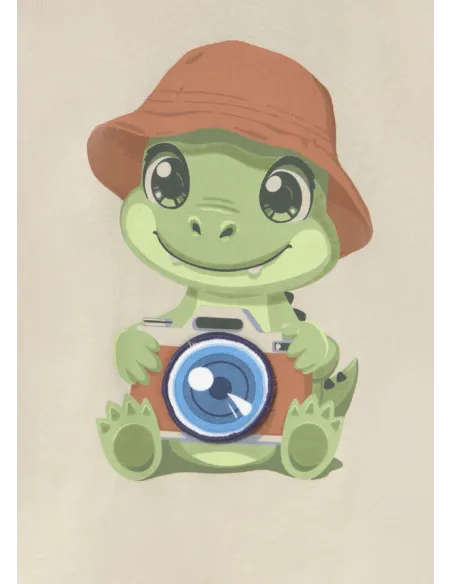 Camiseta m/c play camara – Cañamo    