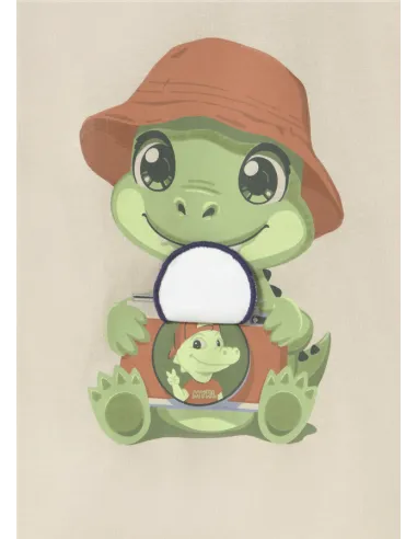 Camiseta m/c play camara – Cañamo    