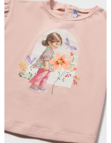 Camiseta m/c grafica - Blossom   