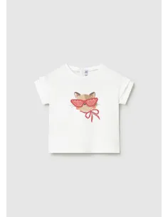 Camiseta m/c grafica - Blanco    