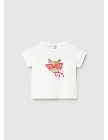 Camiseta m/c grafica - Blanco    