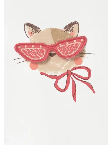 Camiseta m/c grafica - Blanco    