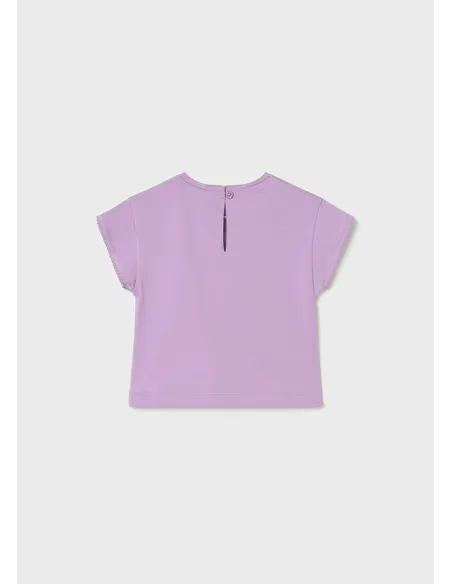 Camiseta m/c play - Lilac     