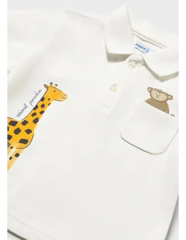 Polo m/c animal - Nata      