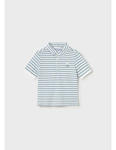 Polo m/c bordado - Jade      