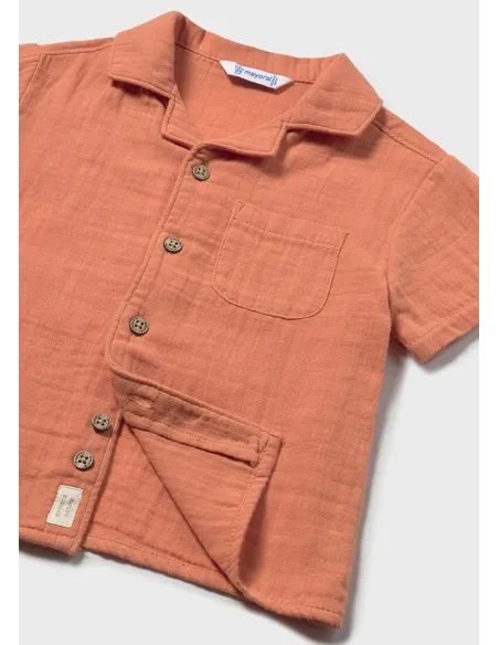 Camisa m/c bambula - Arcilla   