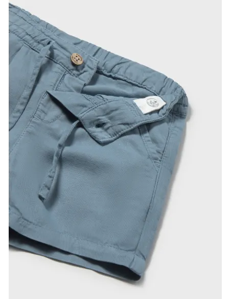 Bermuda lino relaxed - Jade      