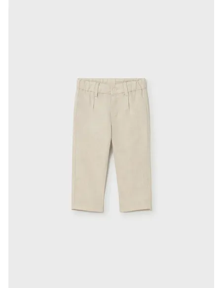 Pantalon lino suiting - Avena mez 