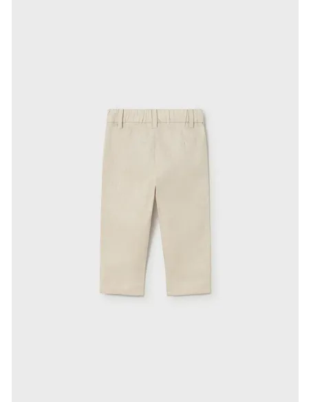 Pantalon lino suiting - Avena mez 