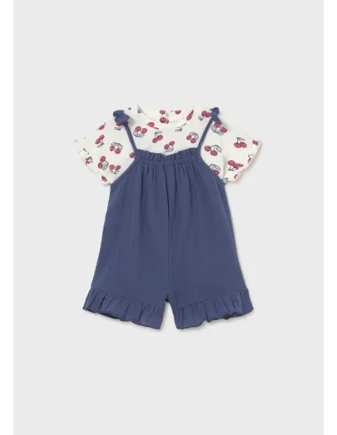 Conj. peto y camiseta - Porcelana 