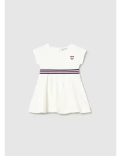 Vestido punto granito - Crudo     