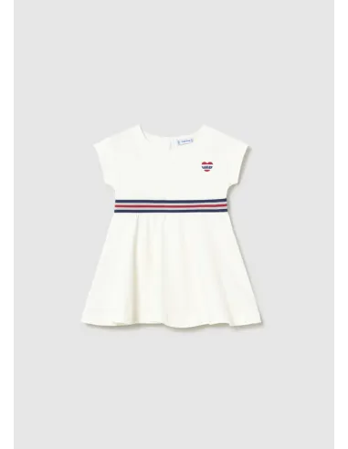 Vestido punto granito - Crudo     