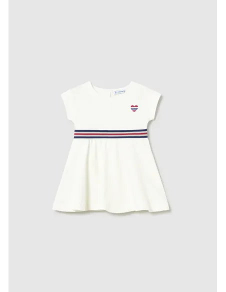 Vestido punto granito - Crudo     