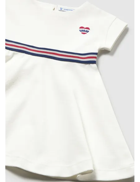 Vestido punto granito - Crudo     