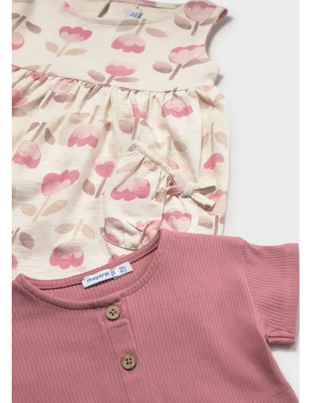 Vestido 2 piezas - Blush     