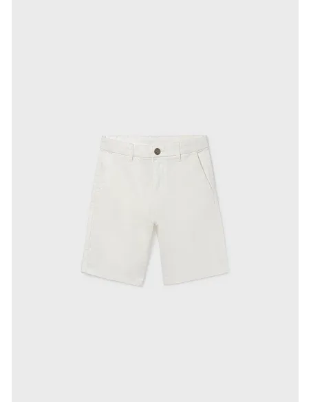 Bermuda chino basico - Nata      