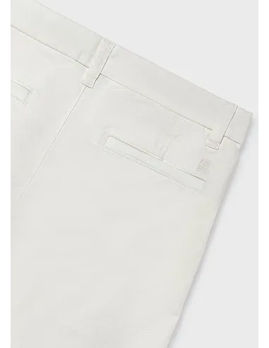 Bermuda chino basico - Nata      