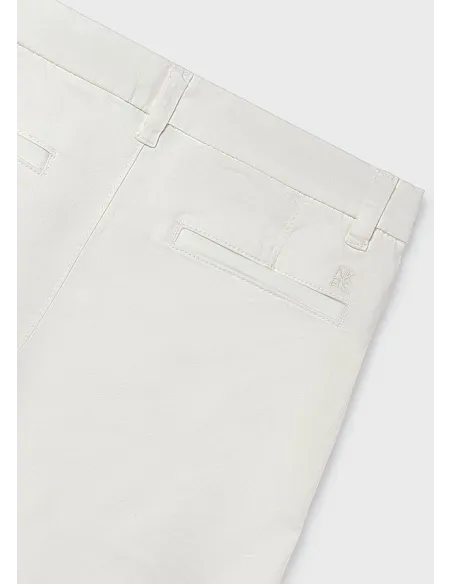 Bermuda chino basico - Nata      
