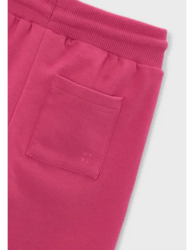 Pantalon felpa basico puños - Petalo    