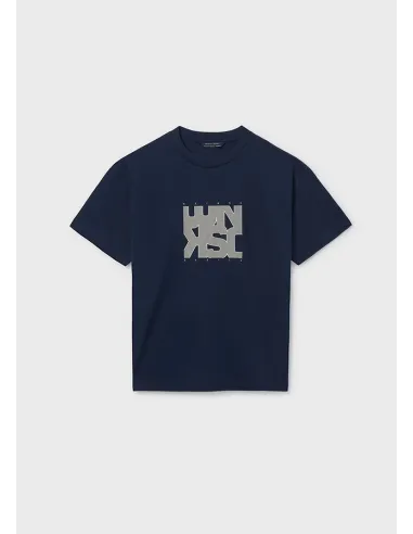 Camiseta m/c basica - Marino    