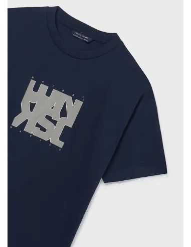 Camiseta m/c basica - Marino    