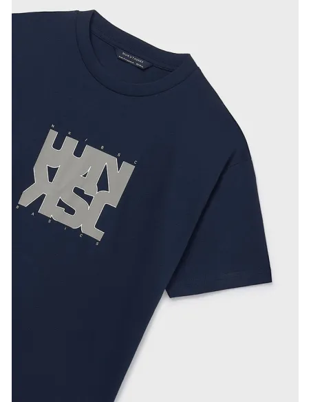 Camiseta m/c basica - Marino    