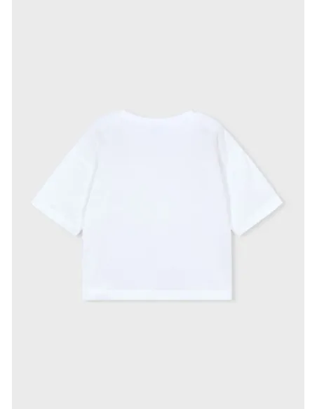 Camiseta m/c - Bco-persim