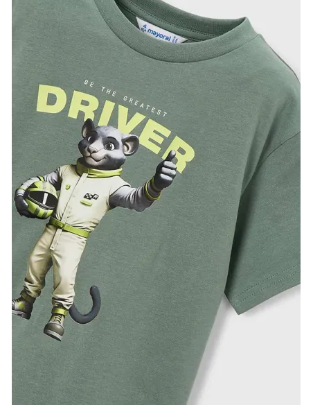 Camiseta m/c driver - Verde     