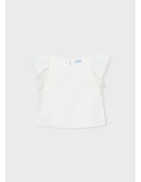 Bluson gasa puntillas - Crudo     