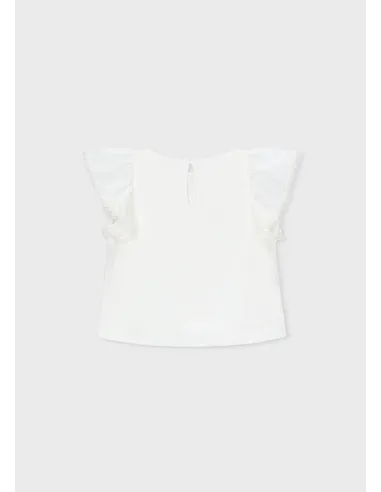 Bluson gasa puntillas - Crudo     