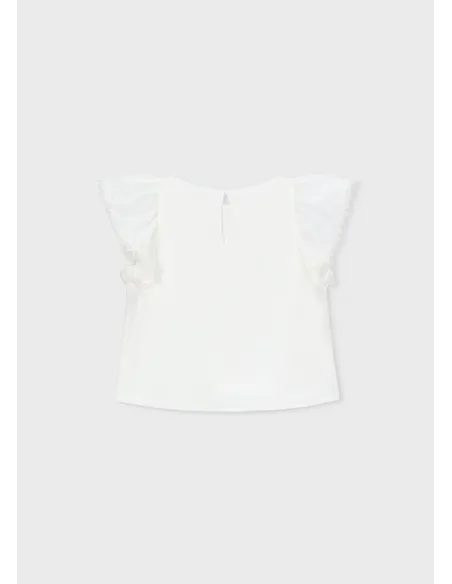 Bluson gasa puntillas - Crudo     