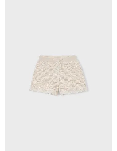 Pantalon corto tricot - Garbanzo  