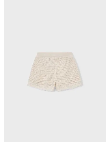 Pantalon corto tricot - Garbanzo  
