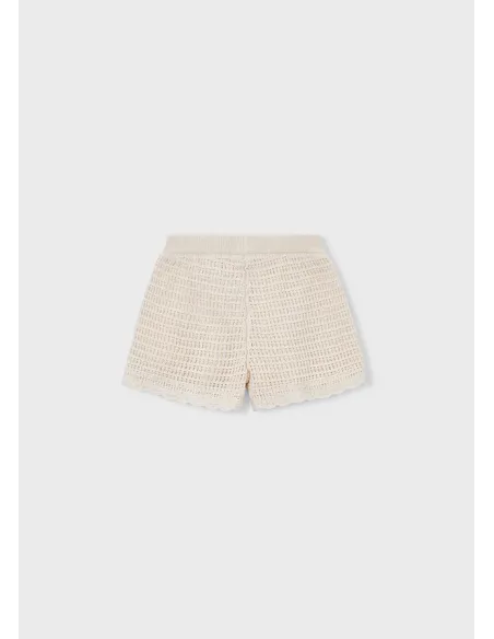 Pantalon corto tricot - Garbanzo  