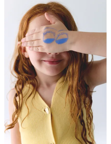 Chaleco tricot - Vainilla